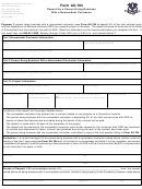 Form Au-764 - Deposit By A Person Doing Business With A Nonresident Contractor