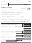 Form Ct-1120 - Corporation Business Tax Return - 2011 Printable pdf