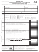 Form Ct-1041 - Connecticut Income Tax Return For Trusts And Estates - 2011