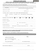 Application For Contractor's Registration/license - Borough Of Eddystone