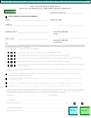 2001 Salesperson Renewal Duplicate Renewal Printed From Internet Form - Illinois