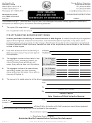 Form Cf-5 - Application For Certificate Of Withdrawal Form - West Virginia Secretary Of State