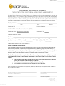 Ucf Post Doctoral Agreement-form