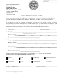 Assignment Of Trade Name Form - Arizona Secretary Of State