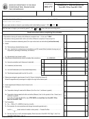 Schedule Mo-ft - Corporation Franchise Tax Return With Instructions - 2003