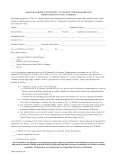 Applicant Invitation To Self-identify Veteran Status And Demographic Data Form