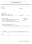 College Transfer Request Form