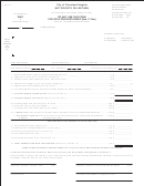 Form N-7 - Net Profits Tax Return - 2001 Printable pdf