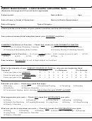 Patient Questionnaire Template - Lower Quarter And Lumbar Spine