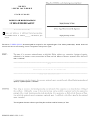 Form Mlpa-12d - Notice Of Resignation Of Registered Agent - Foreign Limited Partnership