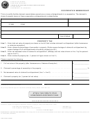 Form Ftb 9109 - Cooperative Membership