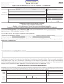 Form Ct-1127 - Application For Extension Of Time For Payment Of Income Tax - 2005
