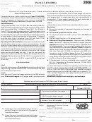 Form Ct-w3 (drs) - Connecticut Annual Reconciliation Of Withholding - 2008