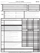 Form Ct-1040x - Amended Connecticut Income Tax Return For Individuals - 2010