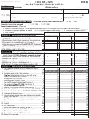 Form Ct-1120x - Amended Corporation Business Tax Return - 2008