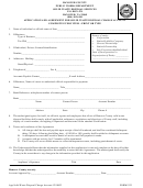 Application And Agreement For Solid Waste Disposal Charge Account Form - Hanover County - Public Works Department
