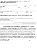 Ymca Camp Hi-Rock Medical Form For Staff 18 Years And Older Printable pdf