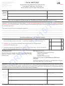 Form 207f Ext Draft - Application For Extension Of Time To File Insurance Premiums Tax Return Nonresident And Foreign Companies Printable pdf