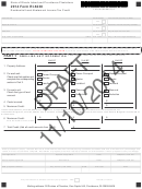Form Ri-6238 Draft - Residential Lead Abatement Income Tax Credit - 2014