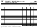 Schedule Cf - Attach To Form Nd-1 - Computation Of Amounts To Report Under Composite Filing Method - 2001