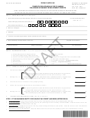Form 1100cr 0101 (draft) - Computation Schedule For Claiming Delaware Economic Development Credits