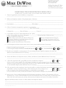 Form Cfr-1 - Charitable Trust Registration Form - Ohio Attorney General