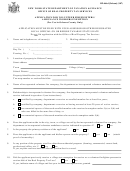 Form Rp-466-d [orleans] - Application For Volunteer Firefighters / Ambulance Workers Exemption - 2007