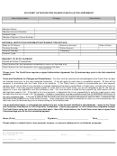 Ach Debit Authorization/change/cancellation Agreement Form