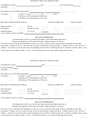 Notification Of Detention Form