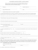 Bloodborne Pathogen Incident (accident) Report Form