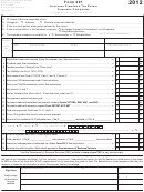 Form 207 - Insurance Premiums Tax Return Domestic Companies