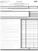 Form 207i - Underpayment Of Estimated Insurance Premiums Tax Or Health Care Center Tax - 2005