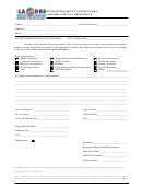 Registered Deputy Inspector's Certificate Of Compliance Form