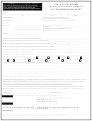 Identity Theft Passport Request Victim Information Sheet
