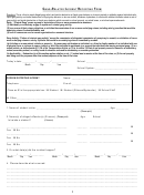Gang-Related Incident Reporting Form Printable pdf