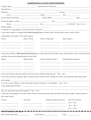 Confidential Client Questionnaire Form
