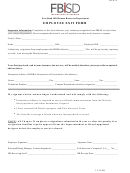 Employee Exit Form