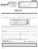 Street Use Application - City Of Lakes