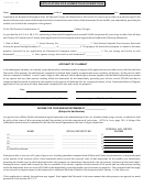 Application Form For Homestead Exemption