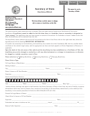 Form Vsd 773.2 - Beneficiary Affidavit