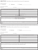 Form Pte-ta Draft - New Mexico Non-resident Owner Income Tax Agreement - 2008