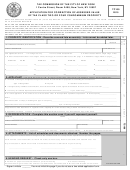 Application For Correction Of Assessed Value Of Tax Class Two Or Four Condominium Property Form