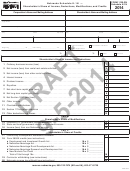 Form 1120-sn Draft - Schedule K-1n - Shareholder's Share Of Income, Deductions, Modifications, And Credits - 2014