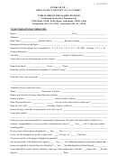 Form Pecd 1 - Employee's Report Of Accident