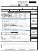 Form E-2011 Draft - Combined Tax Return For Trusts & Estates - Multnomah County Business Income Tax