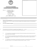 Articles Of Amendment To The Articles Of Incorporation - Colorado Secretary Of State