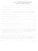 Fillable M.t.a.s. Insurance Program Application - Dusyk & Barlow Insurance Brokers Ltd./ Lackner & Mclennan Insurance Form Printable pdf