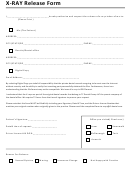 X-ray Release Form
