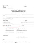 Horry County Code Enforcement Mobile Home Permit Application Form