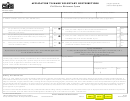 Application To Make Voluntary Contributions-civil Service Retirement System Form